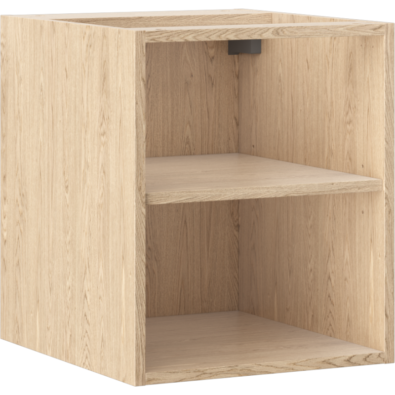 Mexen Box-A otevřená skříňka s policí 40 cm, dub - 91AX2-0400-470-0-81