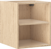 Mexen Box-A otevřená skříňka s policí 40 cm, dub - 91AX2-0400-470-0-81