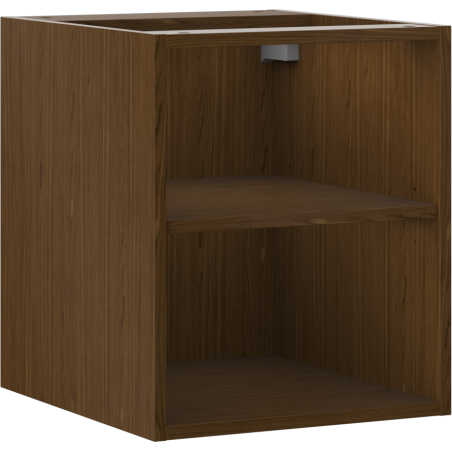 Mexen Box-A otevřená skříňka s policí 40 cm, ořech - 91AX2-0400-470-0-86