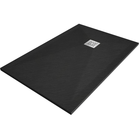 Mexen Stone+ obdélníkový kompozitní sprchový kout 120 x 90 cm, černý - 44709012
