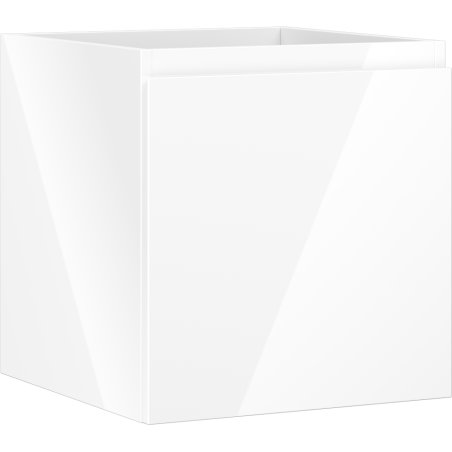 Mexen Orio koupelnová skříňka pod umyvadlo 45 cm, 1 zásuvka, bílý lesk - 91A10-04547-1-BF00