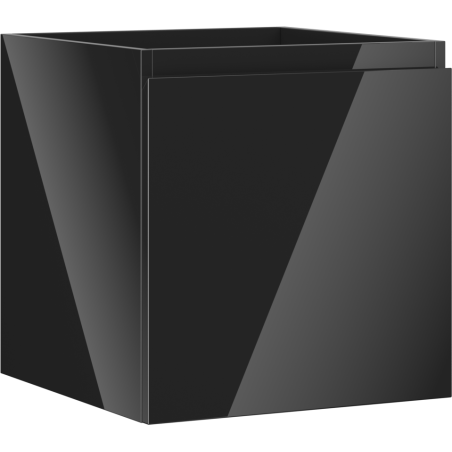 Mexen Orio koupelnová skříňka pod umyvadlo 45 cm, 1 zásuvka, černý lesk - 91A10-04547-1-BF70