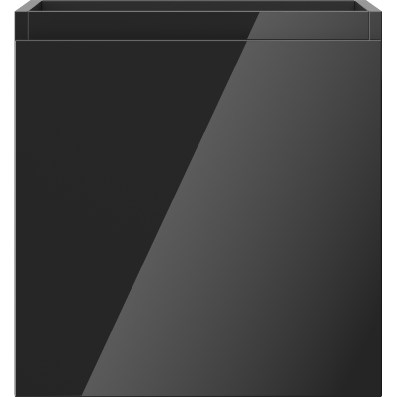 Mexen Orio koupelnová skříňka pod umyvadlo 45 cm, 1 zásuvka, černý lesk - 91A10-04547-1-BF70