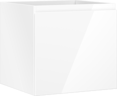 Mexen Orio koupelnová skříňka pod umyvadlo 50 cm, 1 zásuvka, bílý lesk - 91A10-05047-1-BF00