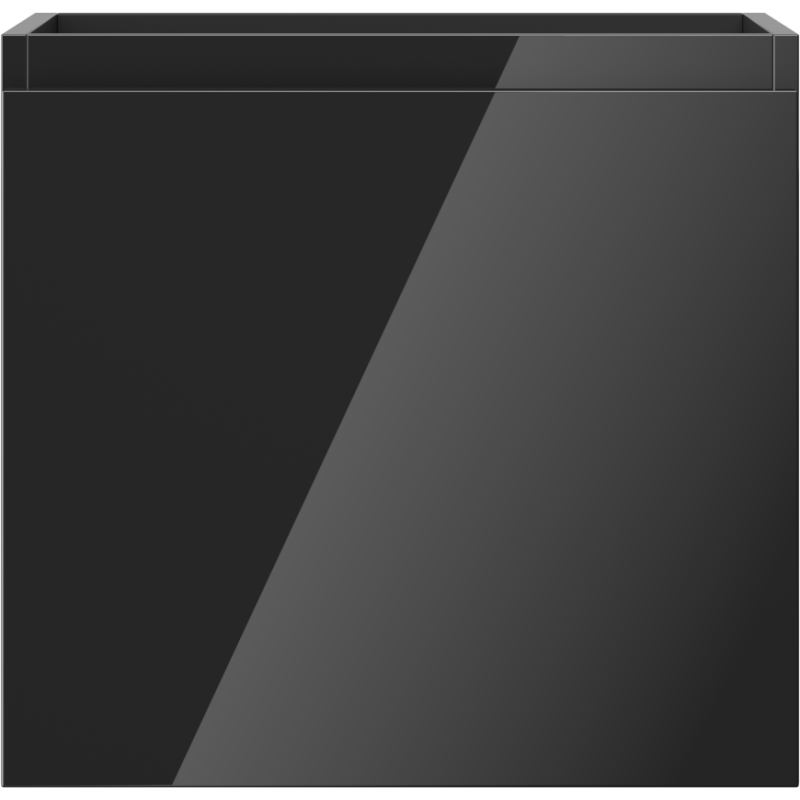 Mexen Orio koupelnová skříňka pod umyvadlo 50 cm, 1 zásuvka, černý lesk - 91A10-05047-1-BF70