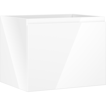 Mexen Orio koupelnová skříňka pod umyvadlo 60 cm, 1 zásuvka, bílý lesk - 91A10-06047-1-BF00