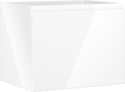 Mexen Orio koupelnová skříňka pod umyvadlo 60 cm, 1 zásuvka, bílý lesk - 91A10-06047-1-BF00