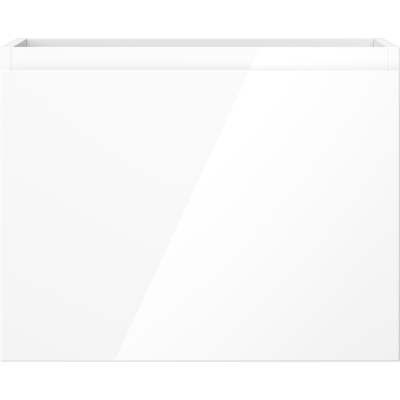 Mexen Orio koupelnová skříňka pod umyvadlo 60 cm, 1 zásuvka, bílý lesk - 91A10-06047-1-BF00