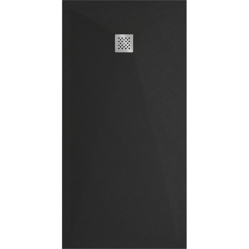 Mexen Stone+ obdélníková kompozitní sprchová vanička 200 x 90 cm, černá - 44709020