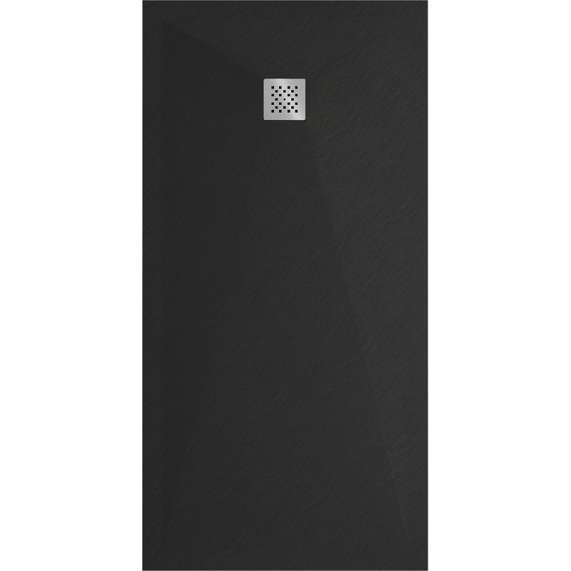 Mexen Stone+ obdélníkový kompozitní sprchový kout 200 x 90 cm, černý - 44709020