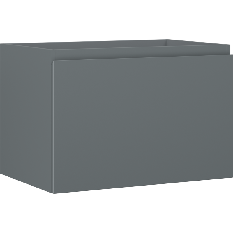 Mexen Orio koupelnová skříňka pod umyvadlo 70 cm, 1 zásuvka, grafit mat - 91A10-07047-1-BF66