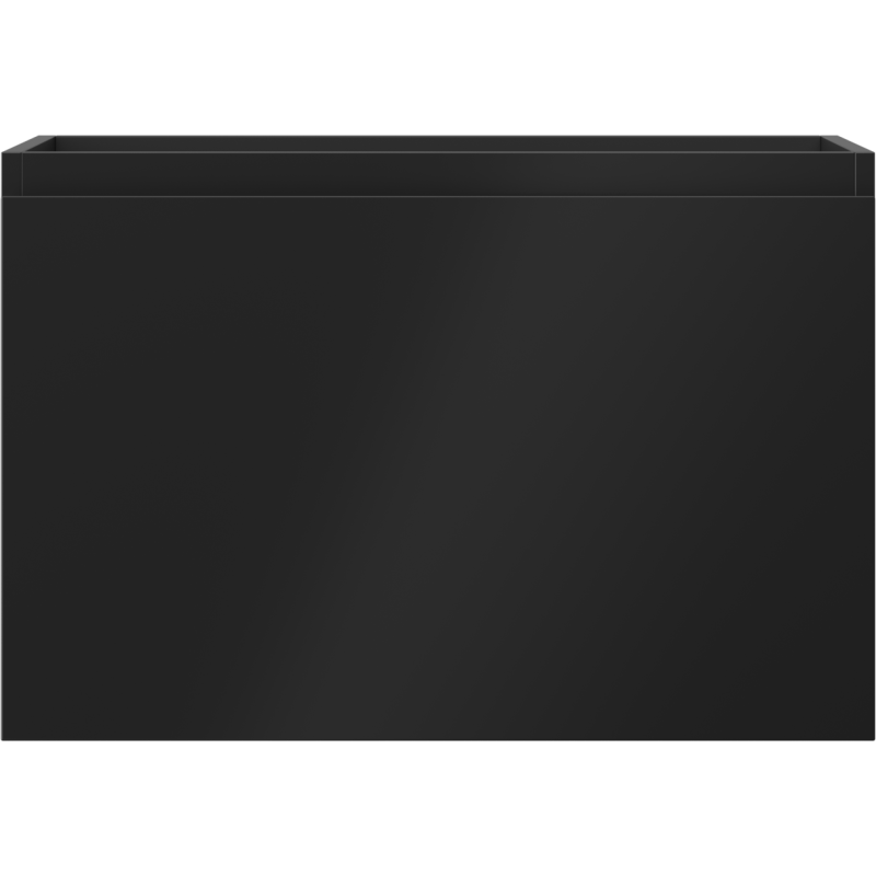 Mexen Orio koupelnová skříňka pod umyvadlo 70 cm, 1 zásuvka, černá mat - 91A10-07047-1-BF71