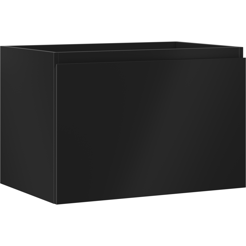 Mexen Orio koupelnová skříňka pod umyvadlo 70 cm, 1 zásuvka, černá mat - 91A10-07047-1-BF71