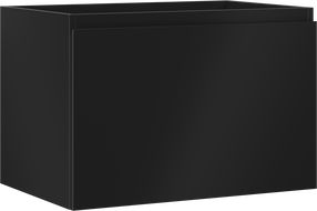 Mexen Orio koupelnová skříňka pod umyvadlo 70 cm, 1 zásuvka, černá mat - 91A10-07047-1-BF71