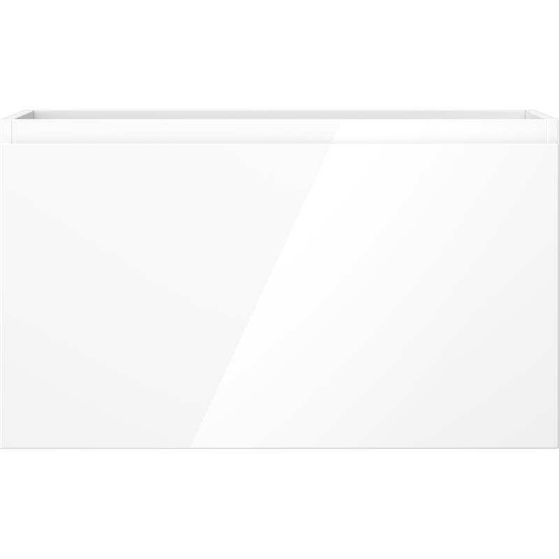 Mexen Orio koupelnová skříňka pod umyvadlo 80 cm, 1 zásuvka, bílý lesk - 91A10-08047-1-BF00