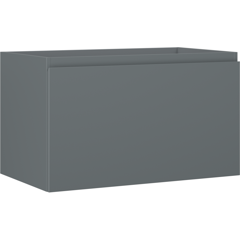 Mexen Orio koupelnová skříňka pod umyvadlo 80 cm, 1 zásuvka, grafit mat - 91A10-08047-1-BF66