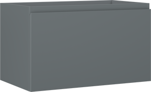 Mexen Orio koupelnová skříňka pod umyvadlo 80 cm, 1 zásuvka, grafit mat - 91A10-08047-1-BF66
