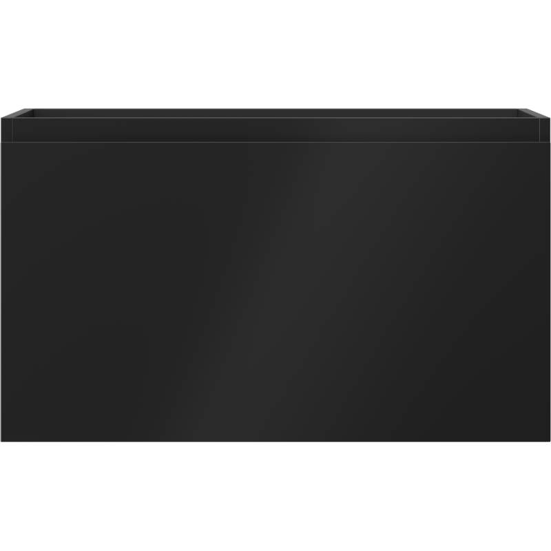 Mexen Orio koupelnová skříňka pod umyvadlo 80 cm, 1 šuplík, černá mat - 91A10-08047-1-BF71