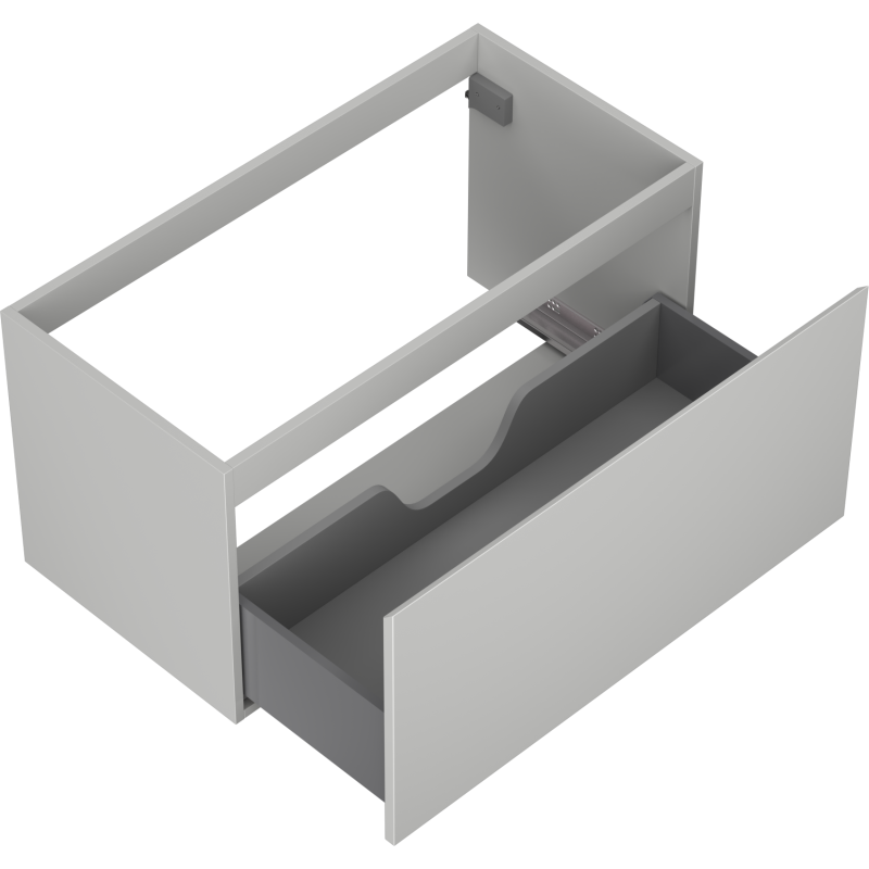 Mexen Orio koupelnová skříňka pod umyvadlo 90 cm, 1 zásuvka, šedá mat - 91A10-09047-1-BF62