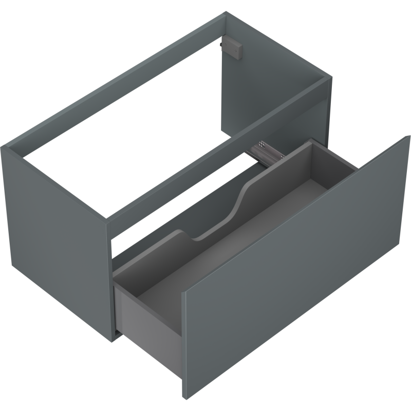 Mexen Orio koupelnová skříňka pod umyvadlo 90 cm, 1 zásuvka, grafit mat - 91A10-09047-1-BF66