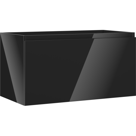 Mexen Orio koupelnová skříňka pod umyvadlo 90 cm, 1 zásuvka, černý lesk - 91A10-09047-1-BF70