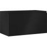 Mexen Orio koupelnová skříňka pod umyvadlo 90 cm, 1 zásuvka, černá mat - 91A10-09047-1-BF71