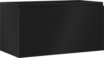 Mexen Orio koupelnová skříňka pod umyvadlo 90 cm, 1 zásuvka, černá mat - 91A10-09047-1-BF71