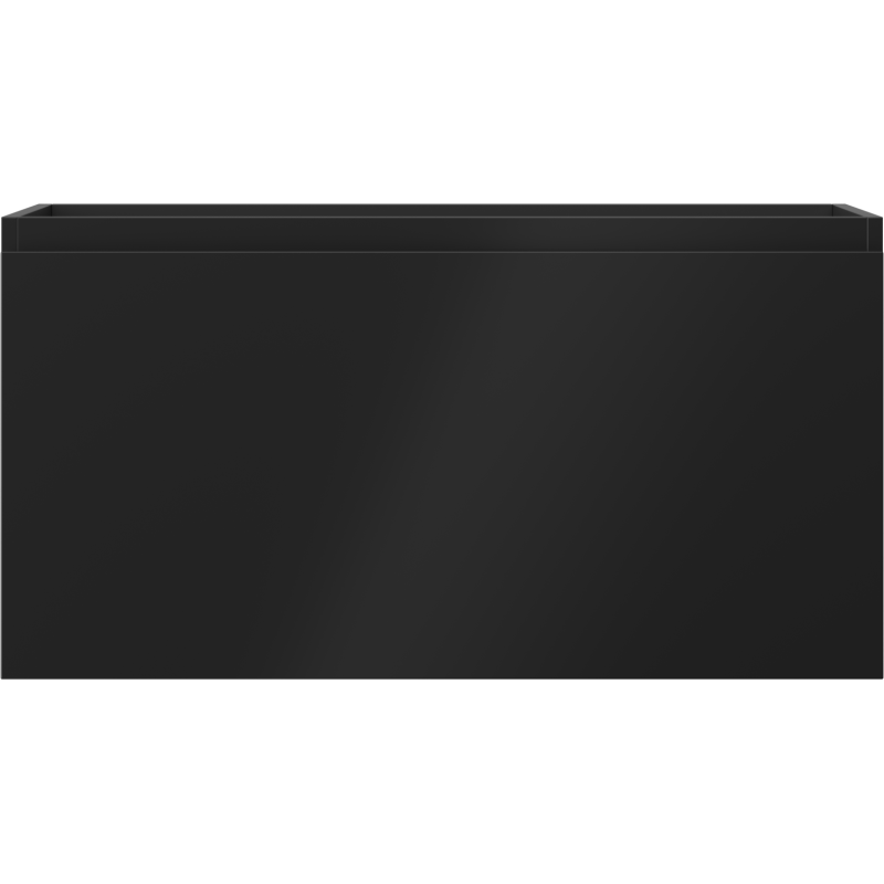 Mexen Orio koupelnová skříňka pod umyvadlo 90 cm, 1 zásuvka, černá mat - 91A10-09047-1-BF71