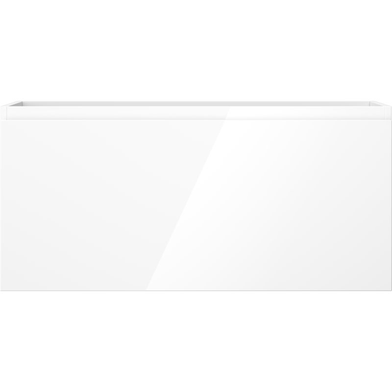 Mexen Orio koupelnová skříňka pod umyvadlo 100 cm, 1 zásuvka, bílý lesk - 91A10-10047-1-BF00