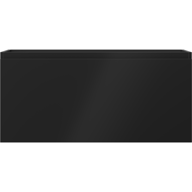 Mexen Orio koupelnová skříňka pod umyvadlo 100 cm, 1 zásuvka, černá mat - 91A10-10047-1-BF71