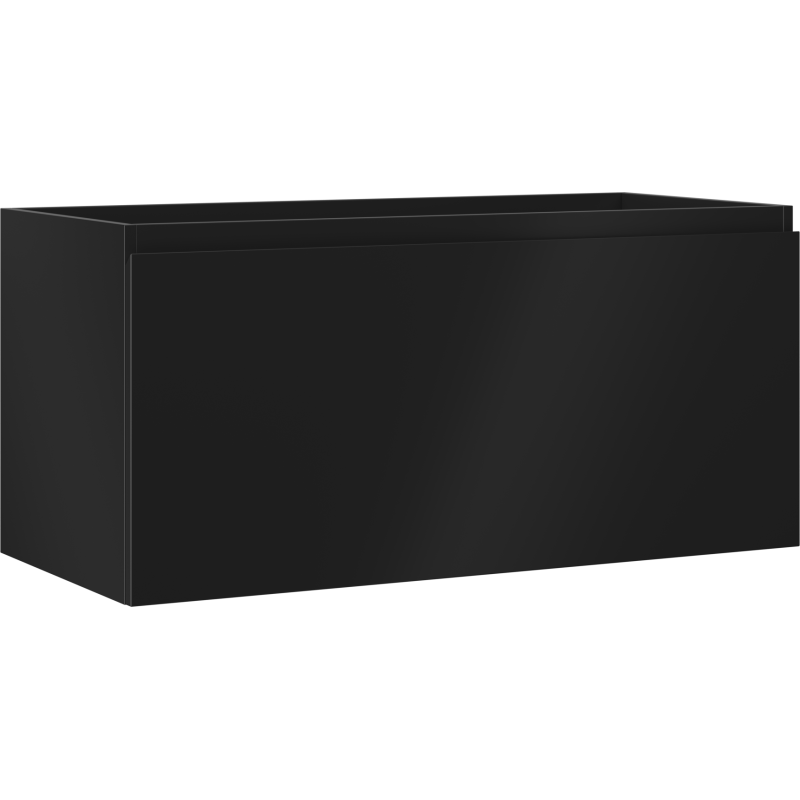 Mexen Orio koupelnová skříňka pod umyvadlo 100 cm, 1 zásuvka, černá mat - 91A10-10047-1-BF71