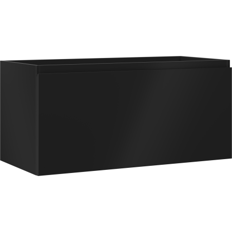 Mexen Orio koupelnová skříňka pod umyvadlo 100 cm, 1 zásuvka, černá mat - 91A10-10047-1-BF71