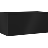 Mexen Orio koupelnová skříňka pod umyvadlo 100 cm, 1 zásuvka, černá mat - 91A10-10047-1-BF71