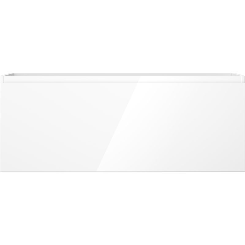 Mexen Orio koupelnová skříňka pod umyvadlo 120 cm, 1 zásuvka, bílý lesk - 91A10-12047-1-BF00