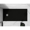 Mexen Stone+ obdélníková kompozitní sprchová vanička 160 x 100 cm, černá - 44701016