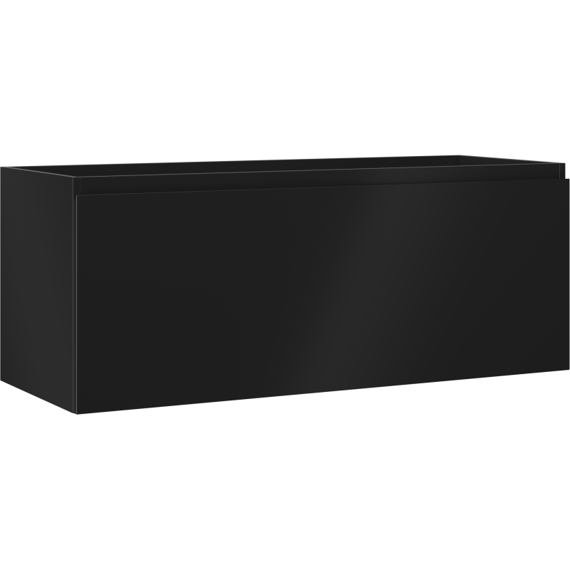 Mexen Orio koupelnová skříňka pod umyvadlo 120 cm, 1 zásuvka, černá mat - 91A10-12047-1-BF71