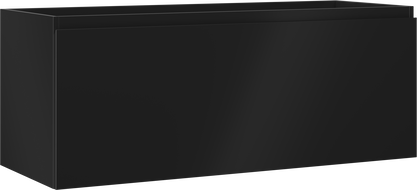 Mexen Orio koupelnová skříňka pod umyvadlo 120 cm, 1 zásuvka, černá mat - 91A10-12047-1-BF71