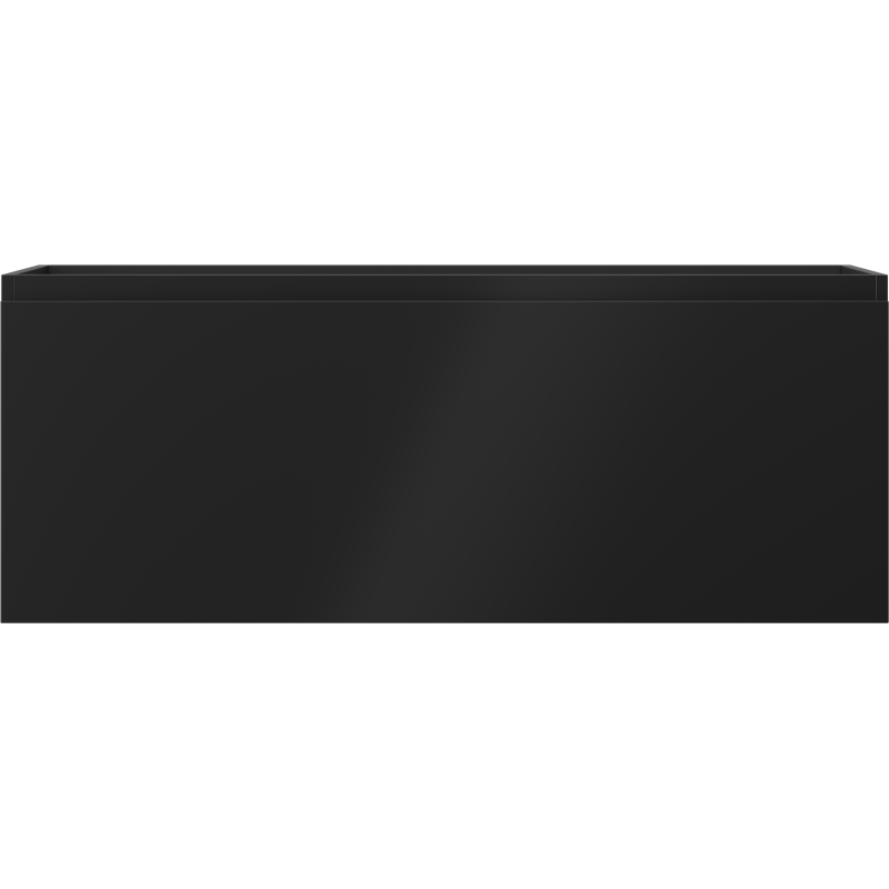 Mexen Orio koupelnová skříňka pod umyvadlo 120 cm, 1 zásuvka, černá mat - 91A10-12047-1-BF71