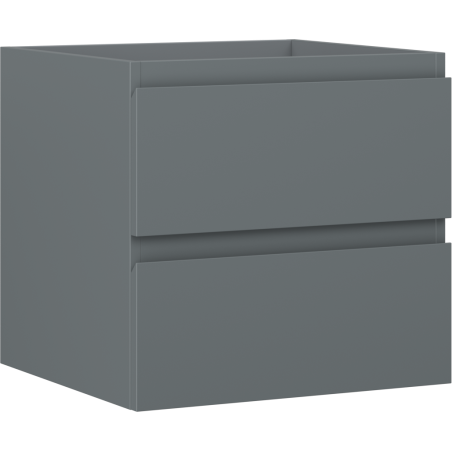 Mexen Orio koupelnová skříňka pod umyvadlo 50 cm, 2 zásuvky, grafit mat - 91A10-05047-2-BFF66
