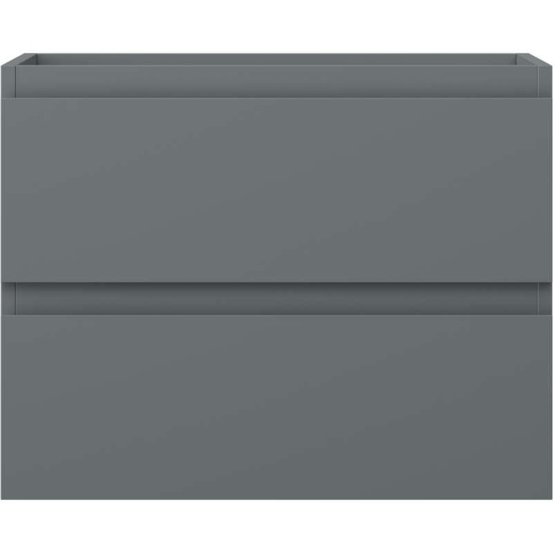 Mexen Orio koupelnová skříňka pod umyvadlo 60 cm, 2 šuplíky, grafit mat - 91A10-06047-2-BFF66