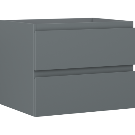 Mexen Orio koupelnová skříňka pod umyvadlo 60 cm, 2 šuplíky, grafit mat - 91A10-06047-2-BFF66