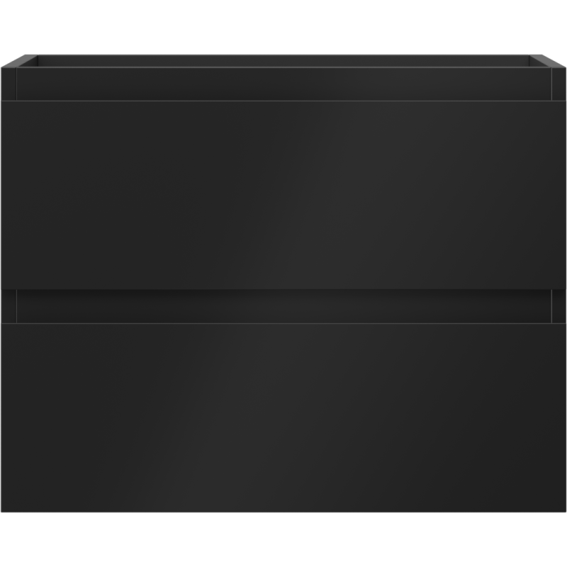 Mexen Orio koupelnová skříňka pod umyvadlo 60 cm, 2 zásuvky, černá mat - 91A10-06047-2-BFF71