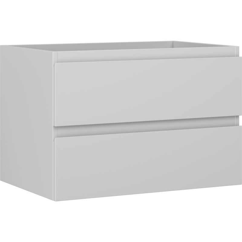 Mexen Orio koupelnová skříňka pod umyvadlo 70 cm, 2 zásuvky, šedý mat - 91A10-07047-2-BFF62