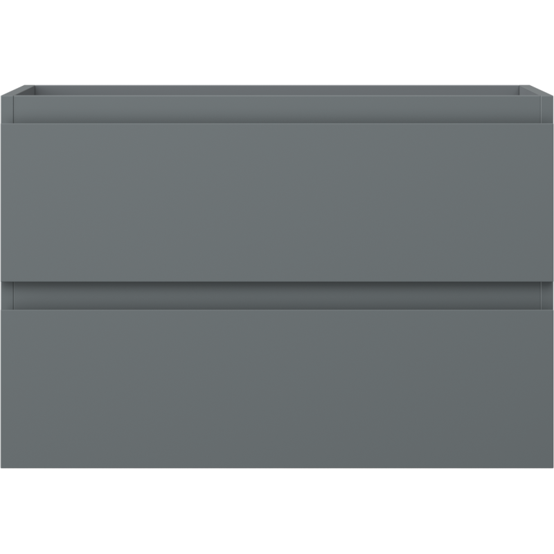 Mexen Orio koupelnová skříňka pod umyvadlo 70 cm, 2 zásuvky, matná grafitová - 91A10-07047-2-BFF66