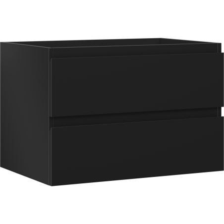 Mexen Orio koupelnová skříňka pod umyvadlo 70 cm, 2 zásuvky, černá mat - 91A10-07047-2-BFF71