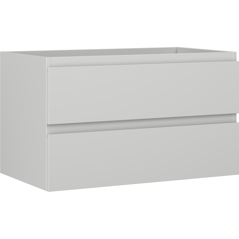Mexen Orio koupelnová skříňka pod umyvadlo 80 cm, 2 zásuvky, šedá mat - 91A10-08047-2-BFF62