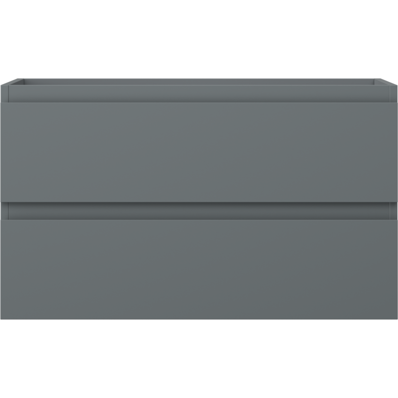 Mexen Orio koupelnová skříňka pod umyvadlo 80 cm, 2 zásuvky, grafit mat - 91A10-08047-2-BFF66