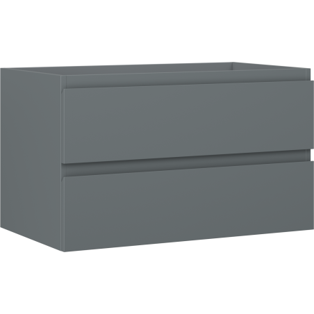 Mexen Orio koupelnová skříňka pod umyvadlo 80 cm, 2 zásuvky, grafit mat - 91A10-08047-2-BFF66