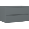 Mexen Orio koupelnová skříňka pod umyvadlo 80 cm, 2 zásuvky, grafit mat - 91A10-08047-2-BFF66