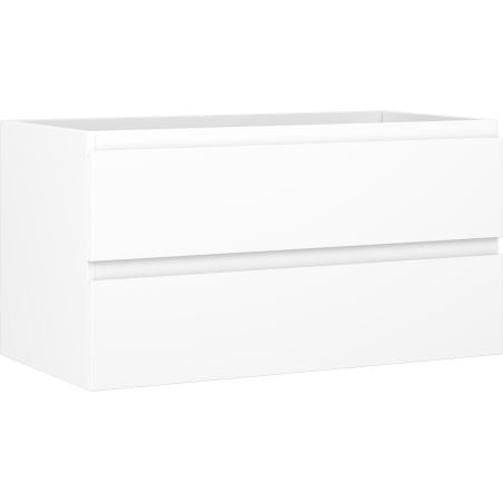 Mexen Orio koupelnová skříňka pod umyvadlo 90 cm, 2 zásuvky, bílá mat - 91A10-09047-2-BFF01